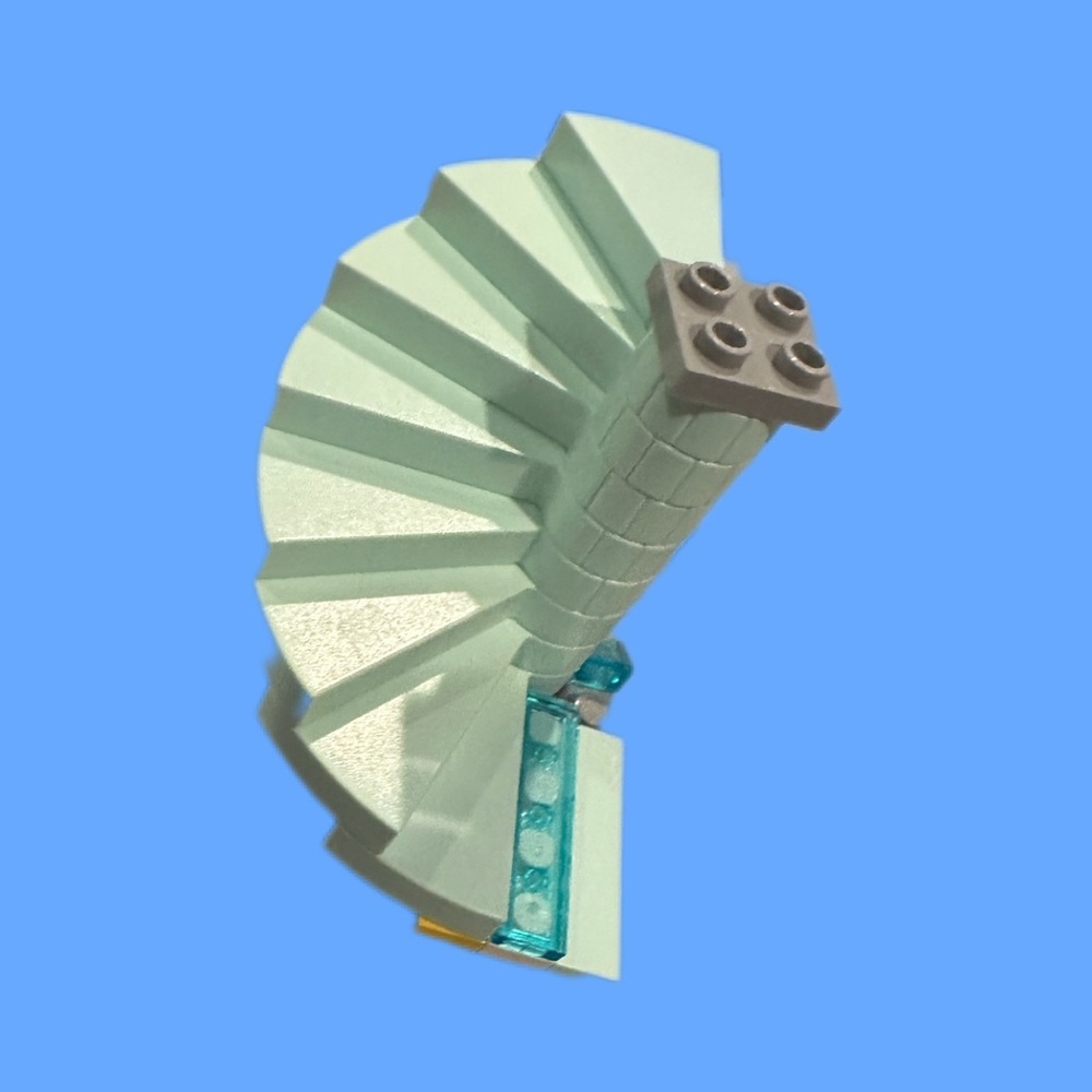 Lego frozen staircase